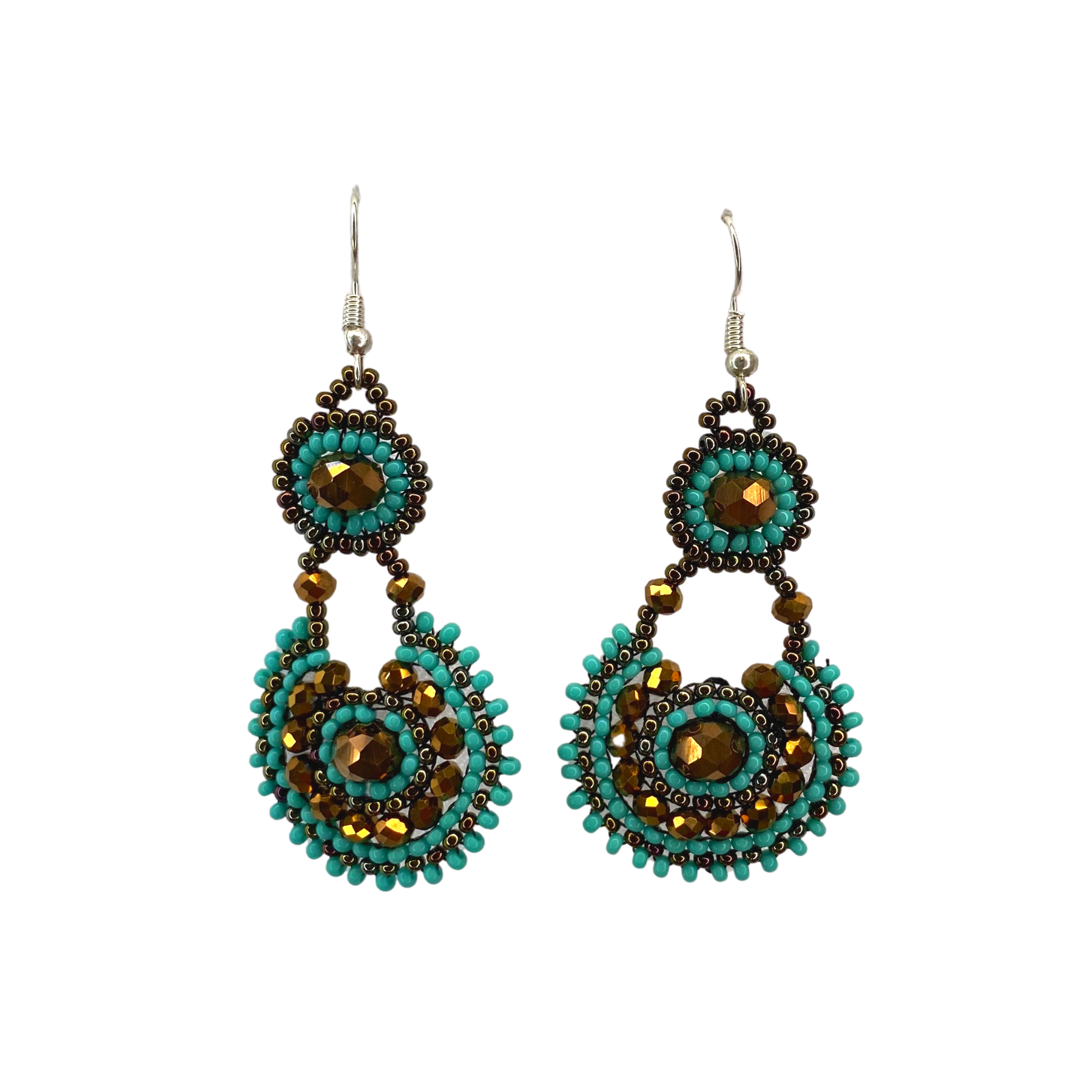Chloe Seed Bead Earrings - Guatemala