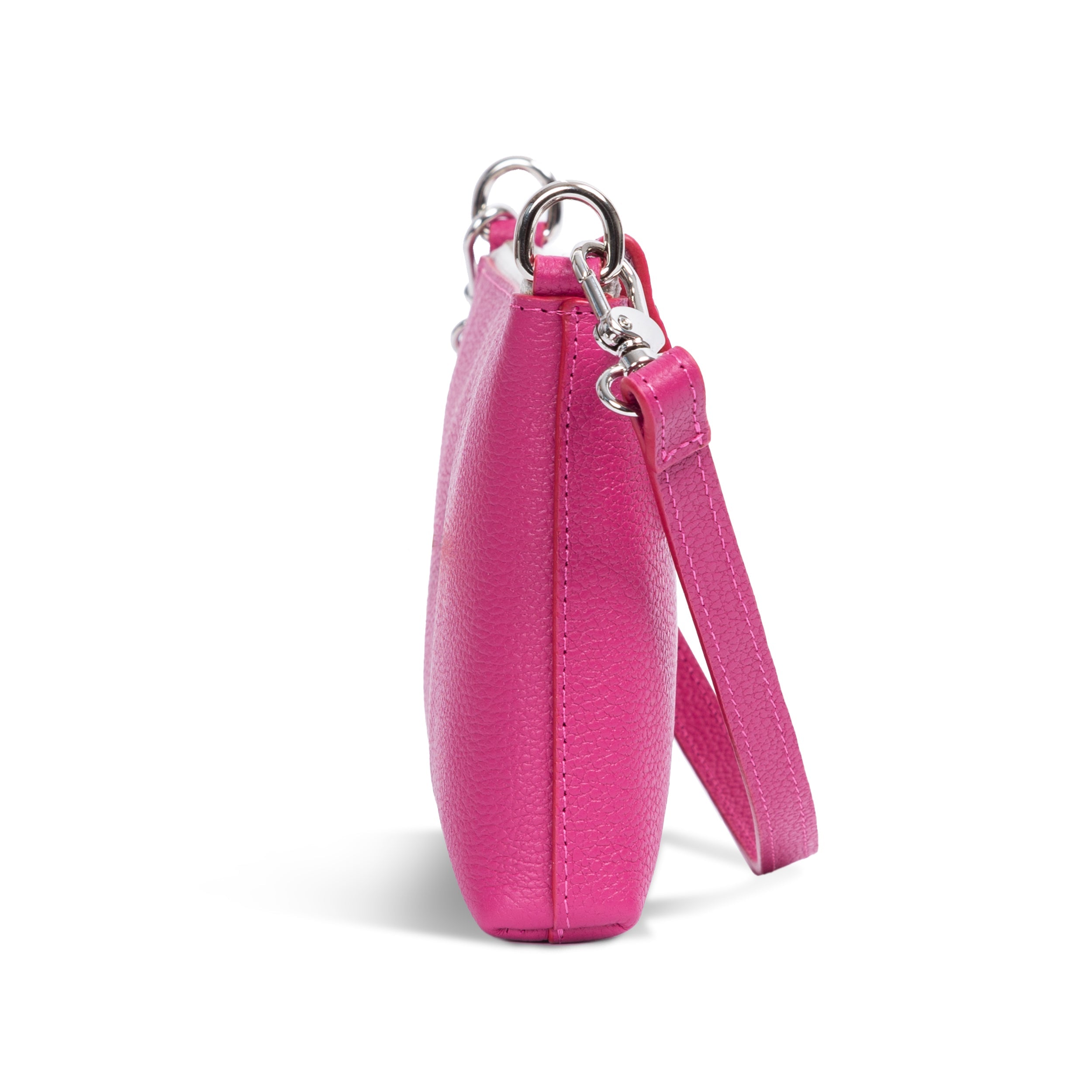 Bolso Elia de piel convertible – Clutch, bandolera y cruzado