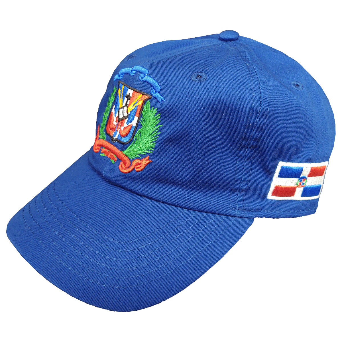 Escudo República Dominicana - Gorra de papá Royal/Full Color