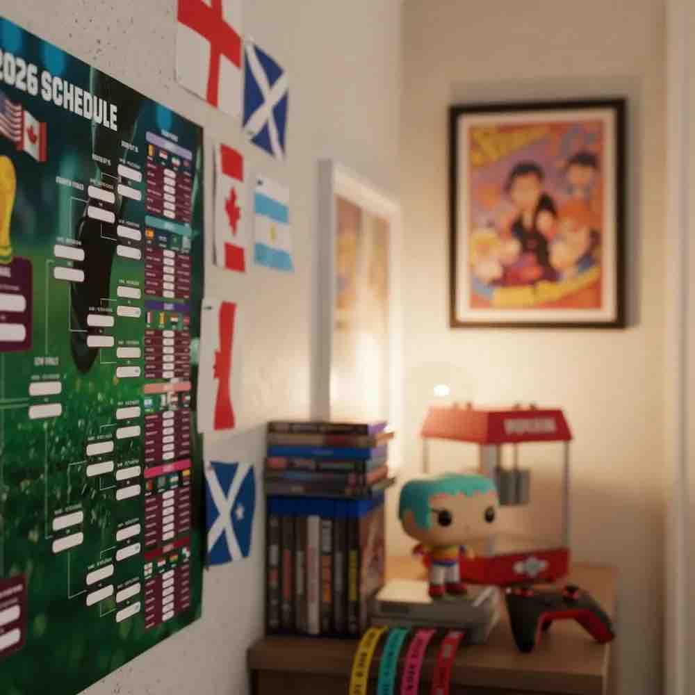 FIFA 2026 World Cup Match Bracket Poster