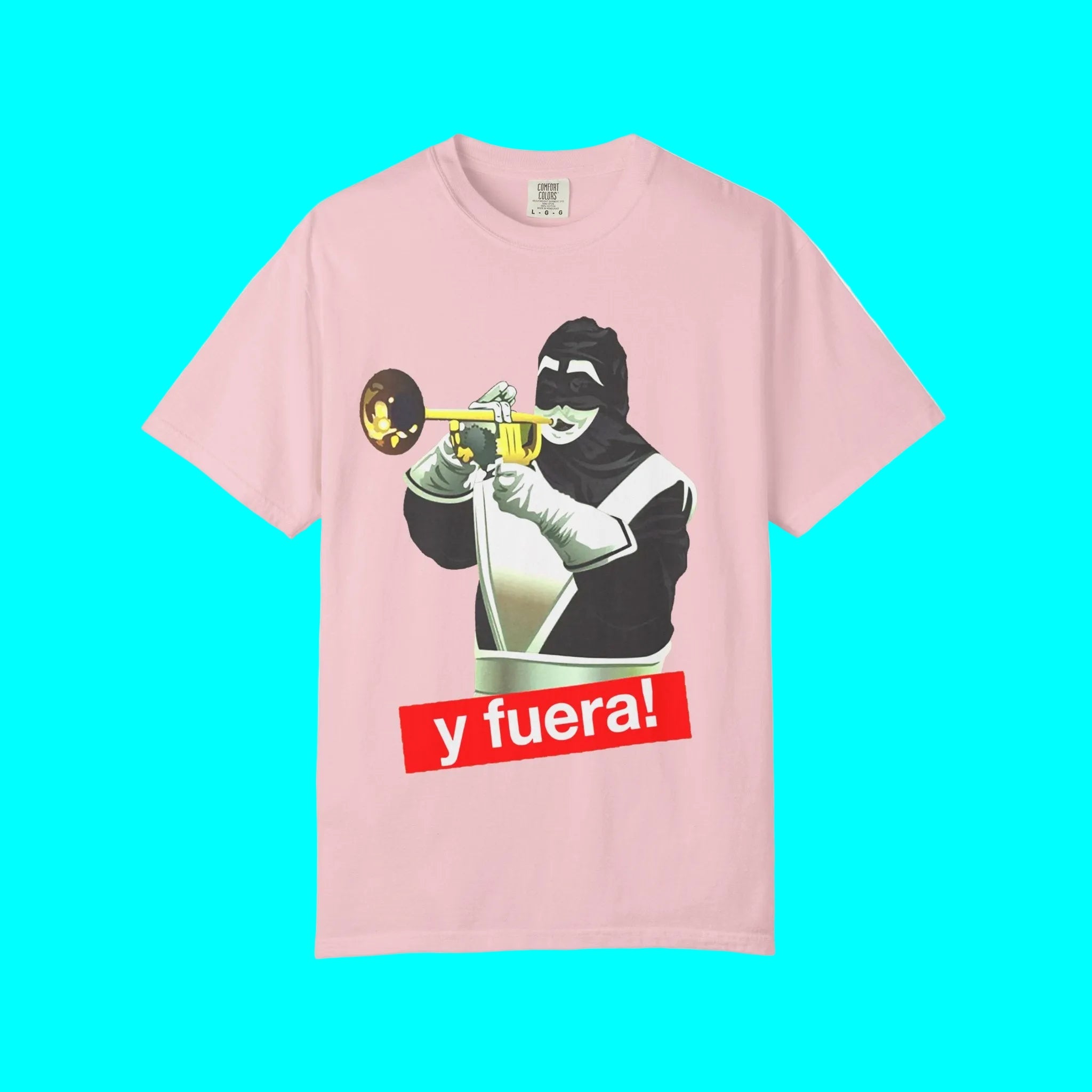 Camiseta "¡Y FUERA!" El Chacal De La Trompeta | Don Francisco | 5 Colores