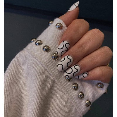 Chillhouse Chill Tips Uñas postizas a presión Wavy Baby 24u. - Nuevo