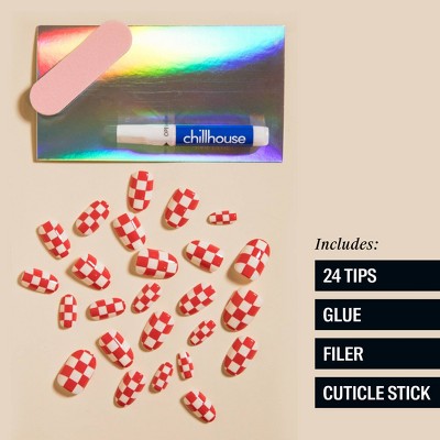 Uñas postizas Chillhouse That's Amore 24 unidades - Nuevo