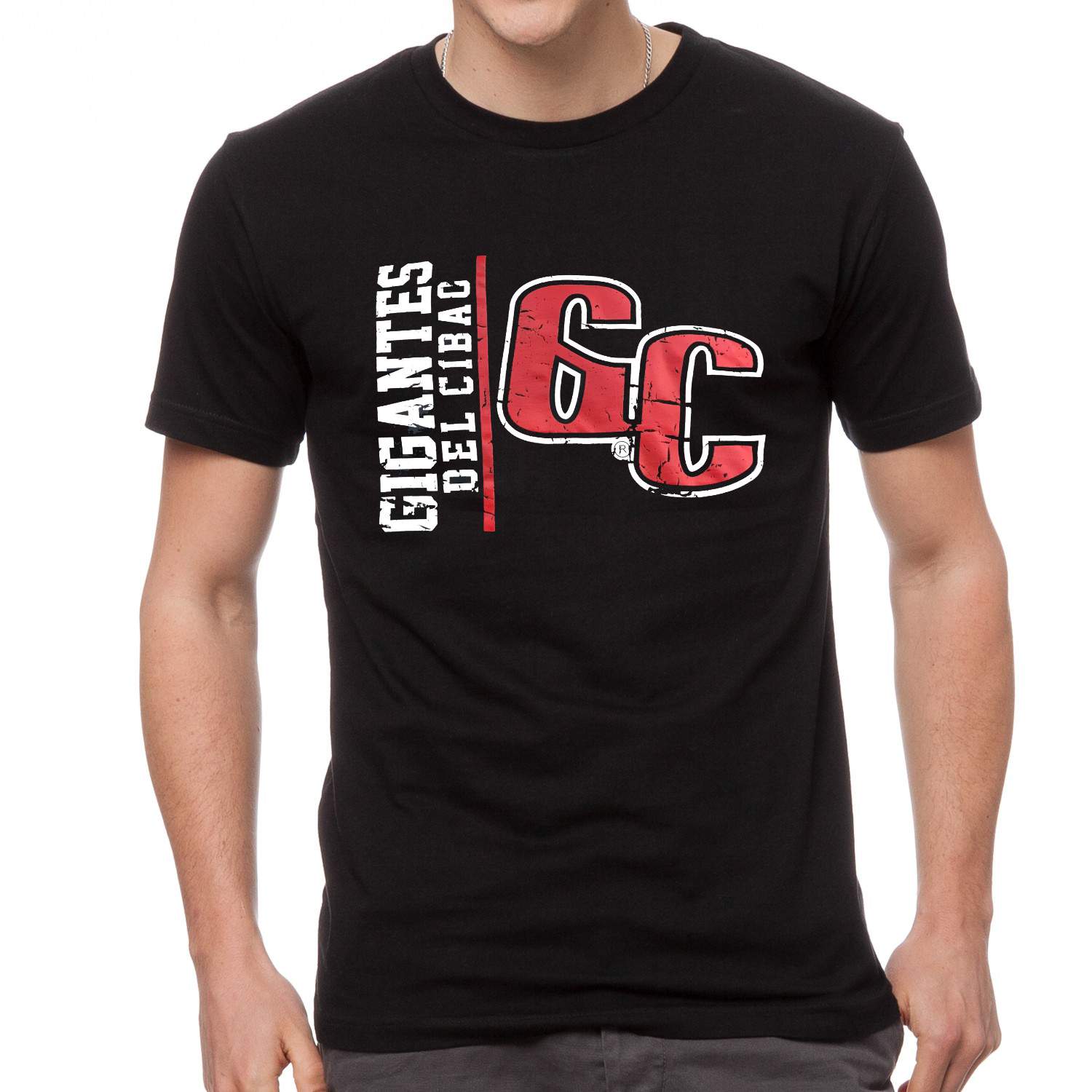Camiseta Negra Vintage Gigantes del Cibao