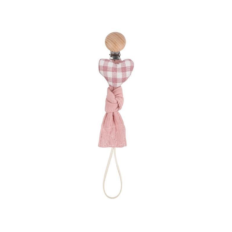 Modern Handmade Pacifier Chain Baby Teething Chains Crochet Rabbit Panda Beads Wooden Clips Wood Tiny Rod For Kids