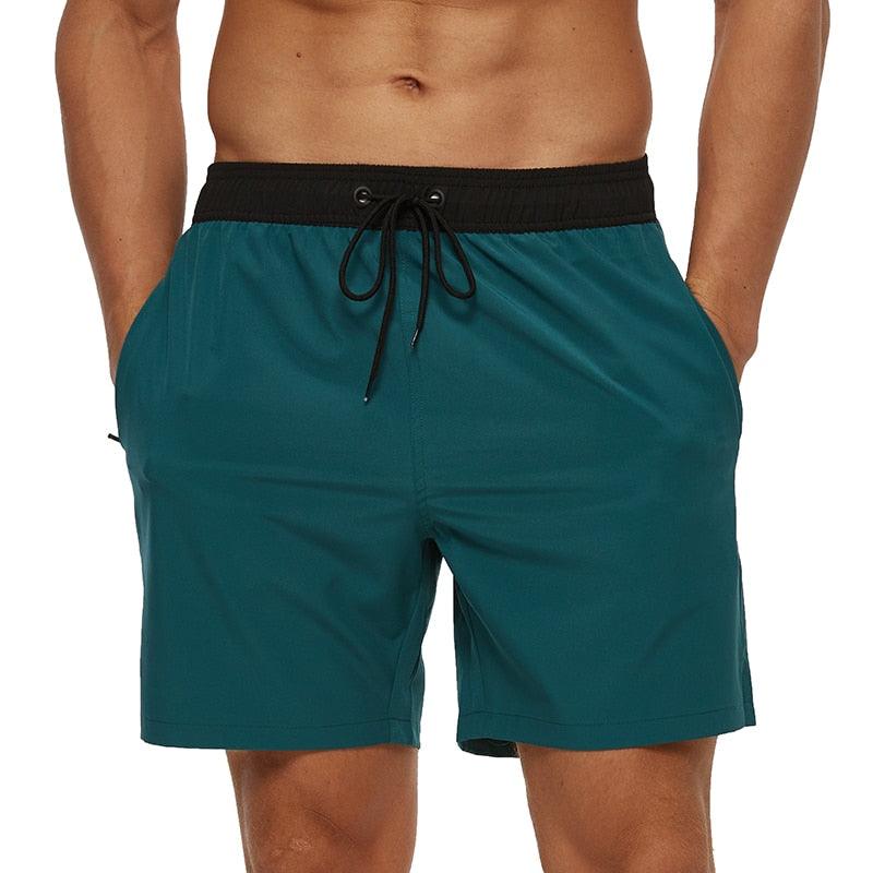 Men's Stretch Swim Trunks Quick Dry Beach Shorts With Zipper Pockets and Mesh Lining Men's Swim Trunks Quick Dry Beach Shorts with Pockets Swimsuits for Men