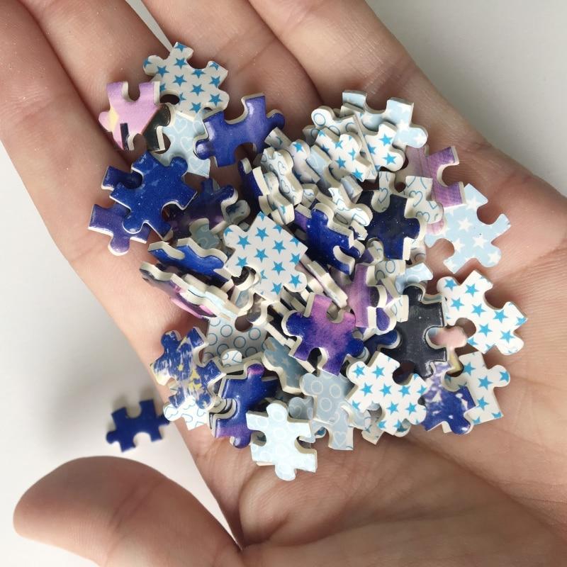 1000 Pieces Wooden Assembling Picture Space Travel Landscape Puzzles Toys For Adults Children And Kids Home Game Fun