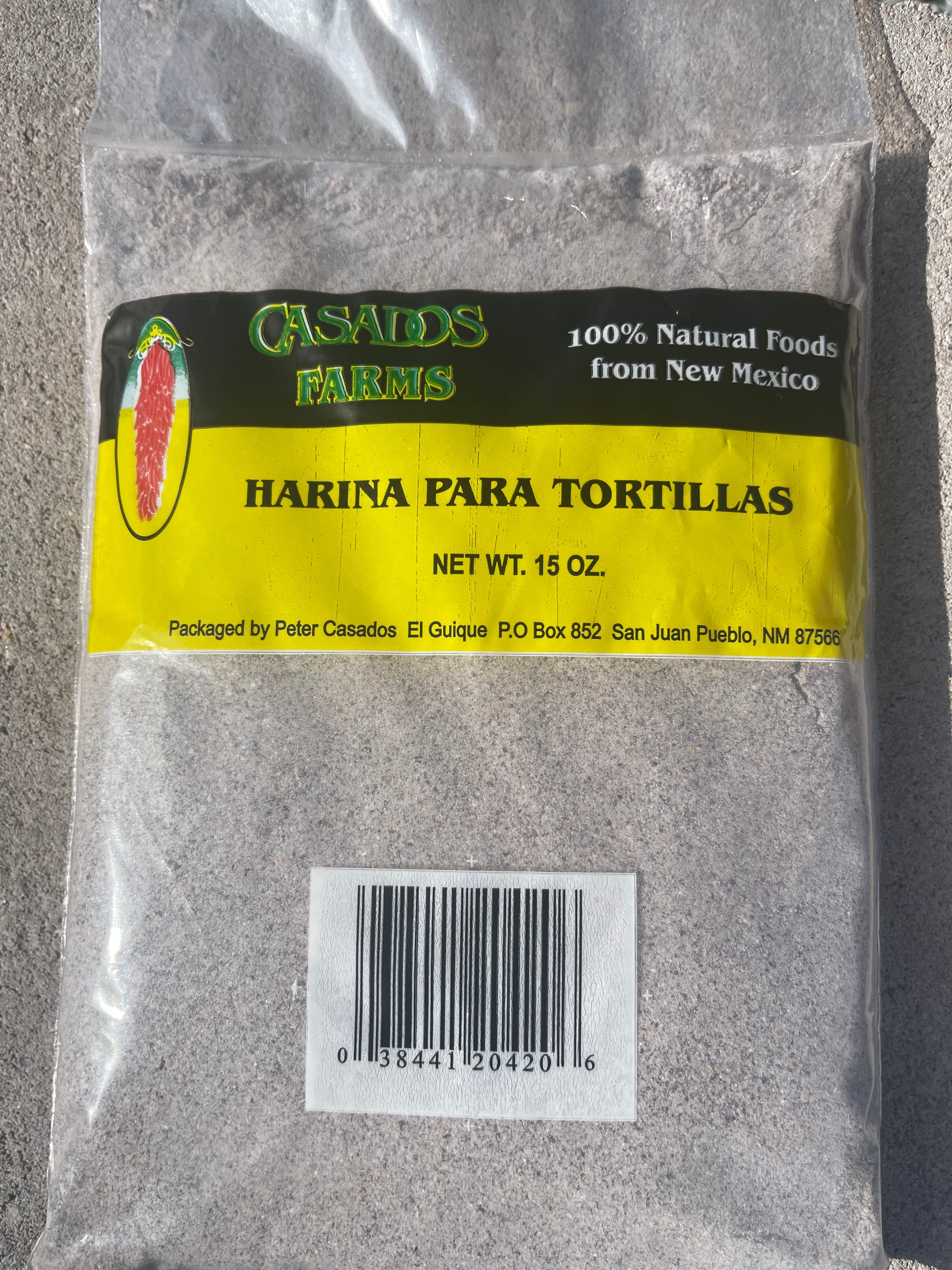 HARINA PARA TORTILLAS - CASADOS FARMS (425 g)