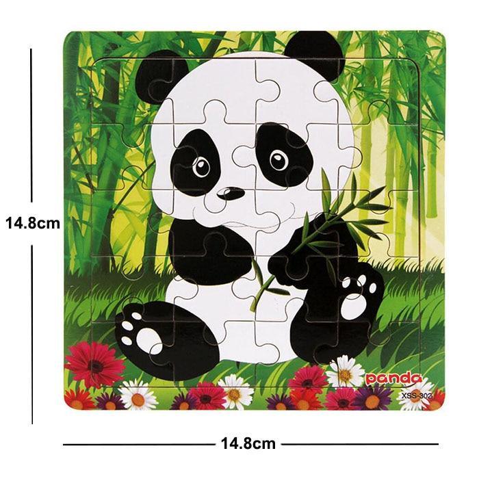 38 Style Cartoon Wooden Puzzle Children Animal/ Vehicle Toy For 2-6 Year Baby Early Educational Toys for Kids