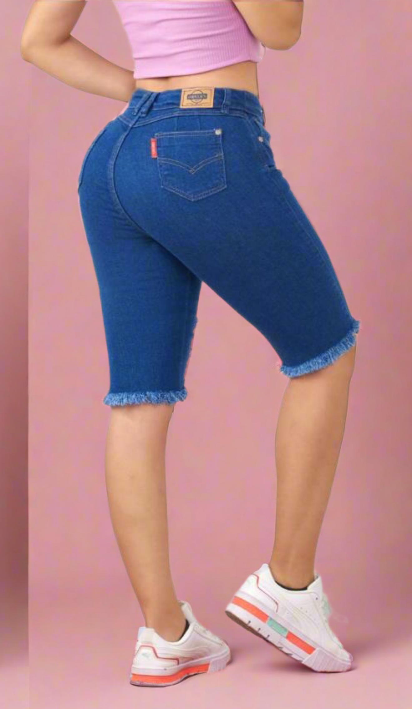 7129 Capri con efecto Push Up 100% auténtico colombiano