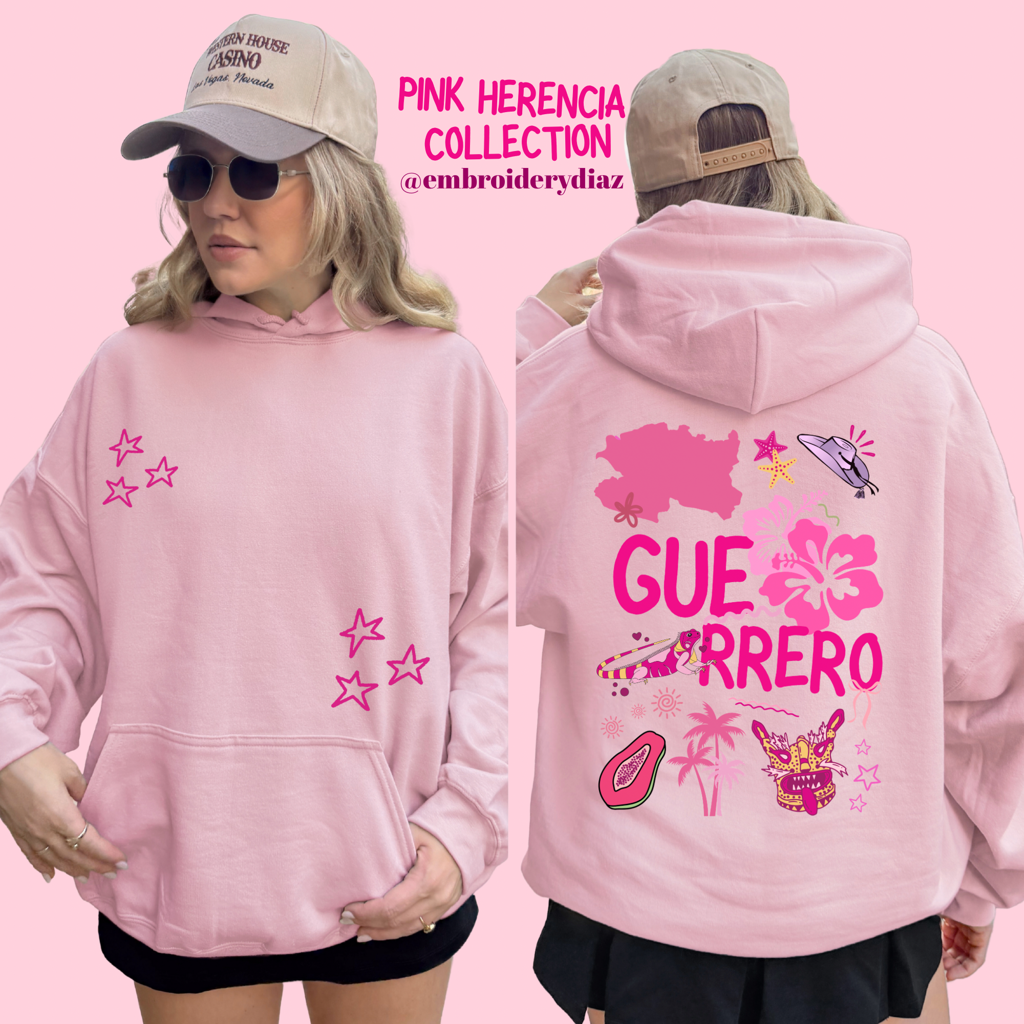 Suéter Guerrero Rosa Herencia