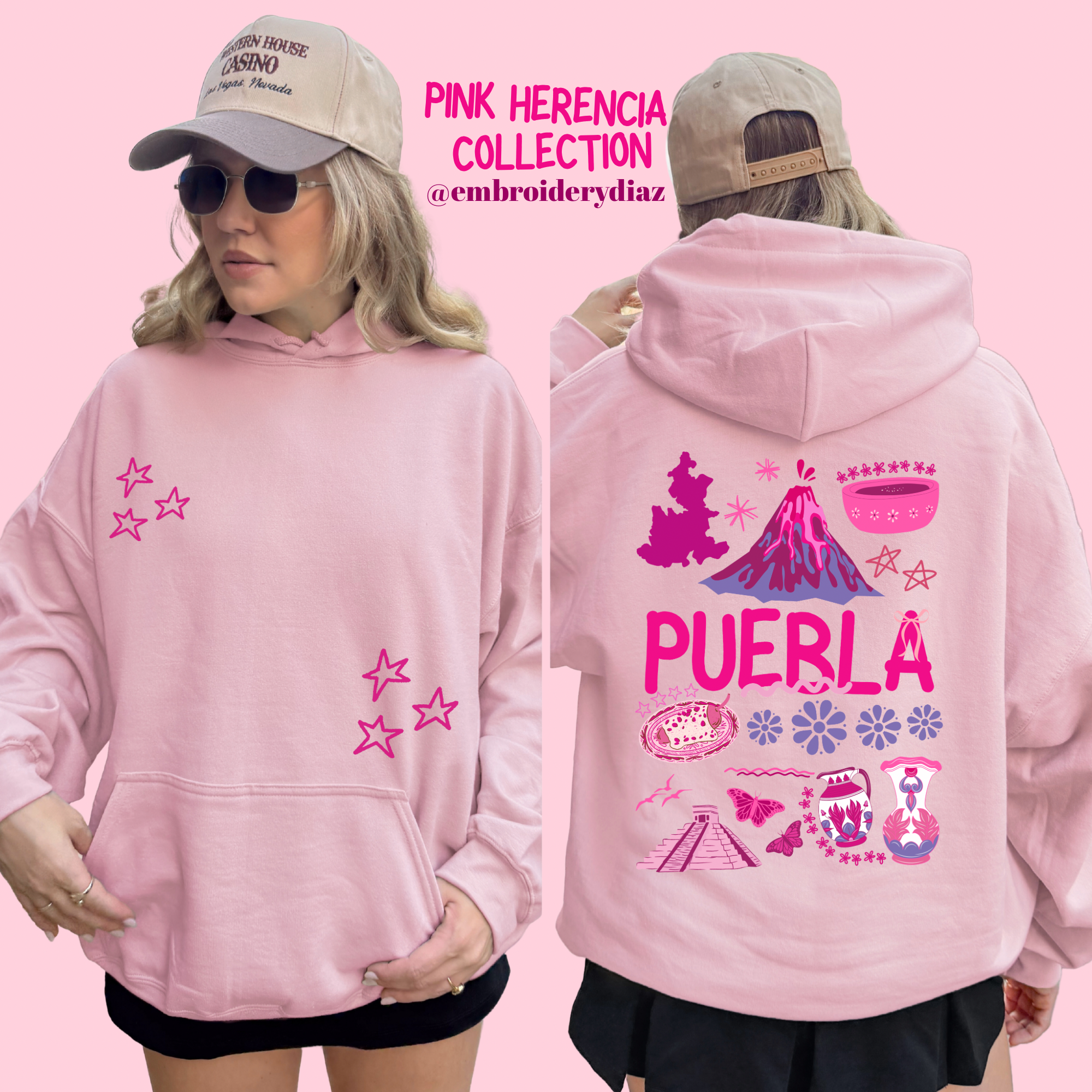 Suéter Herencia Rosa Puebla
