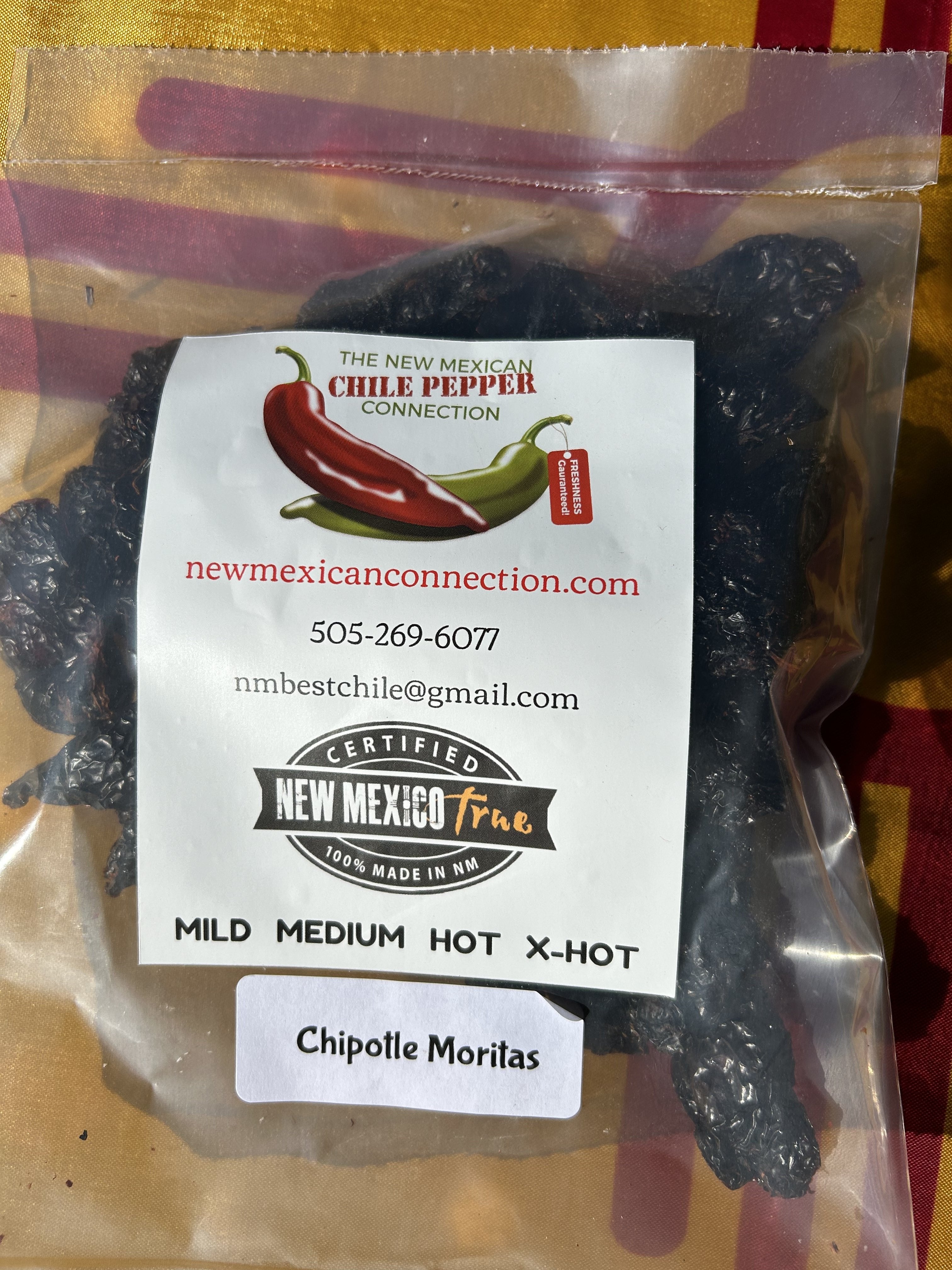 Chipotles Morita Chiles Jalapeños Ahumados Enteros 6 OZ