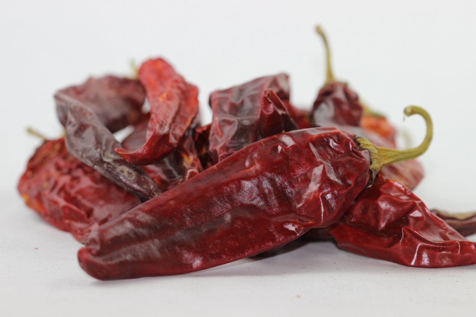 CHILES ROJOS DE HATCH, NM - VAINAS - 1 LIBRA Secados al sol