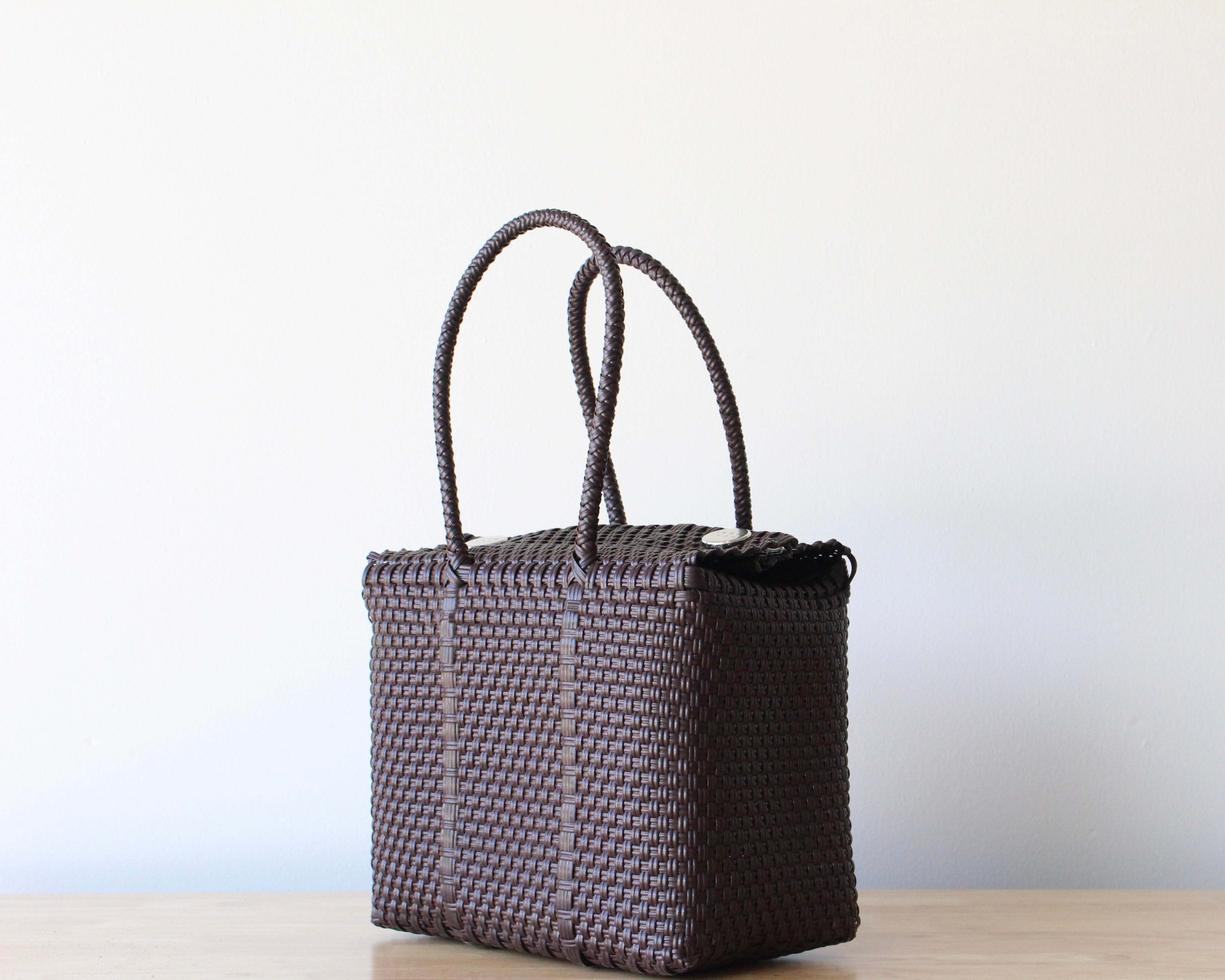 Dark Brown Small Handbag by MexiMexi