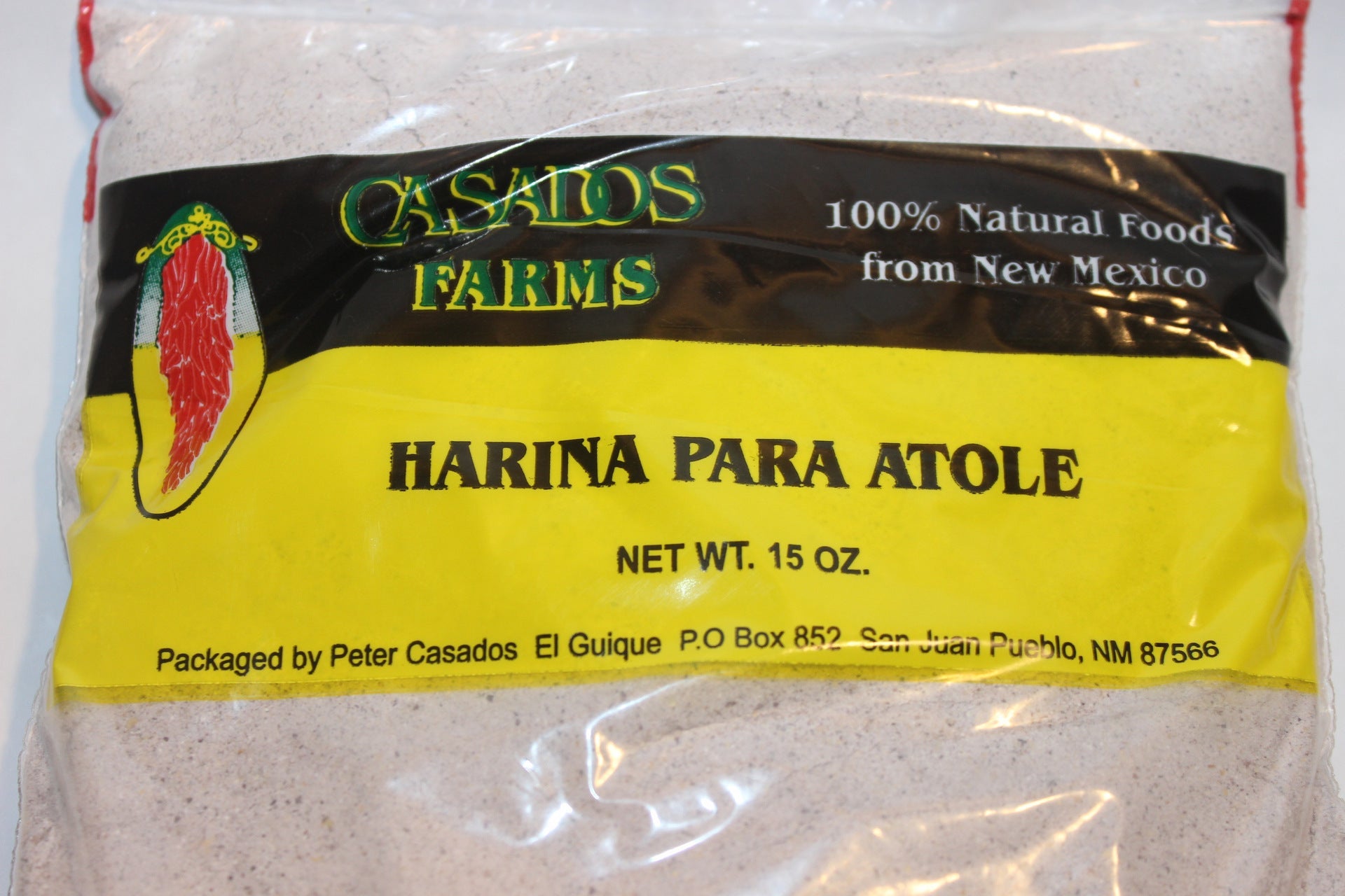 Casados Farms Harina azul para atole 15 oz