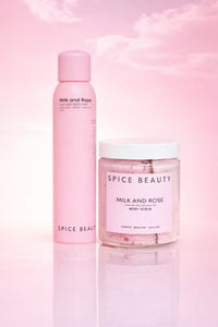 Exfoliante Corporal de Leche y Rosas