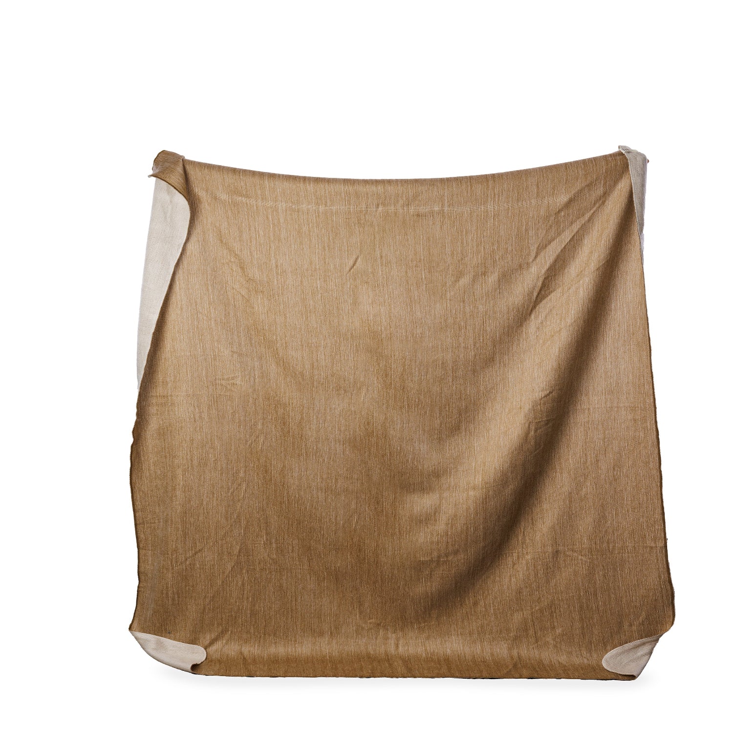 Kani Collection - Handwoven Reversible Camel & Cream Alpaca Throw Blanket From Ecuador