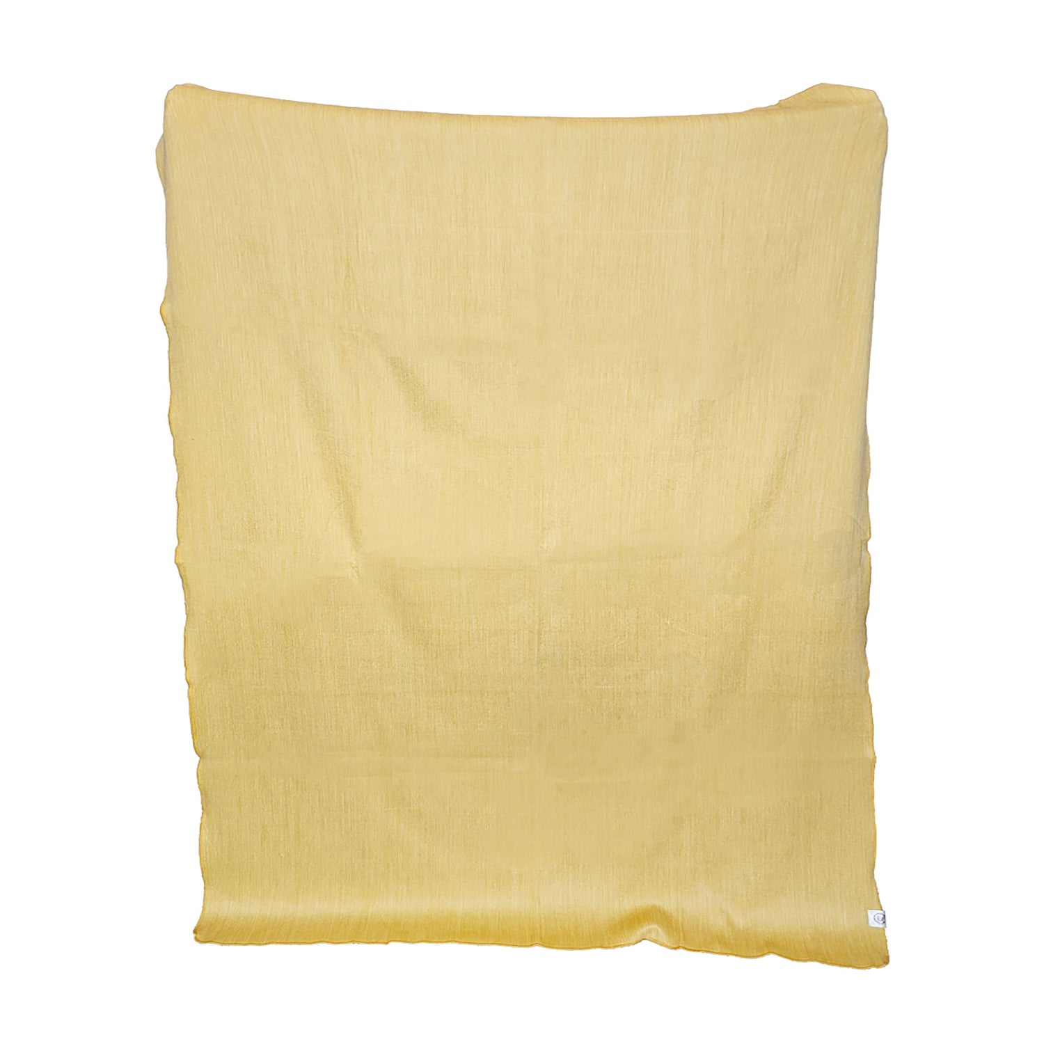Kani Collection - Handwoven Reversible Daffodil & White Alpaca Throw Blanket From Ecuador