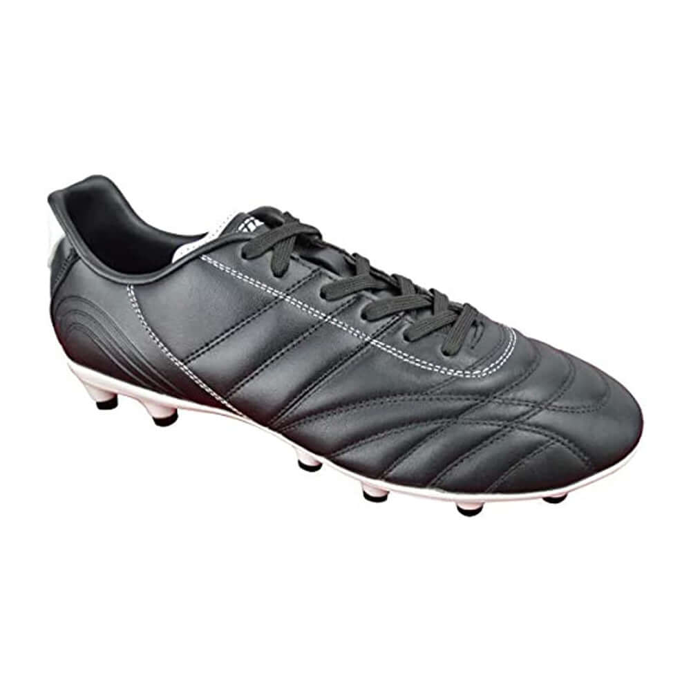 Classico Firm Ground Soccer Shoes -Black/White