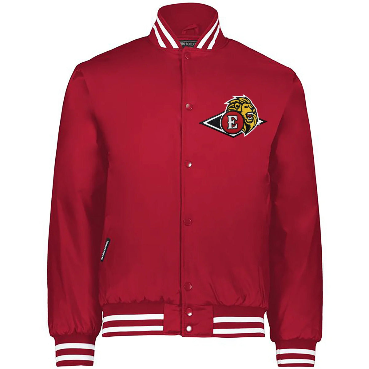 Chaqueta Roja Leones del Escogido – Estilo Clásico y Diseño Duradero