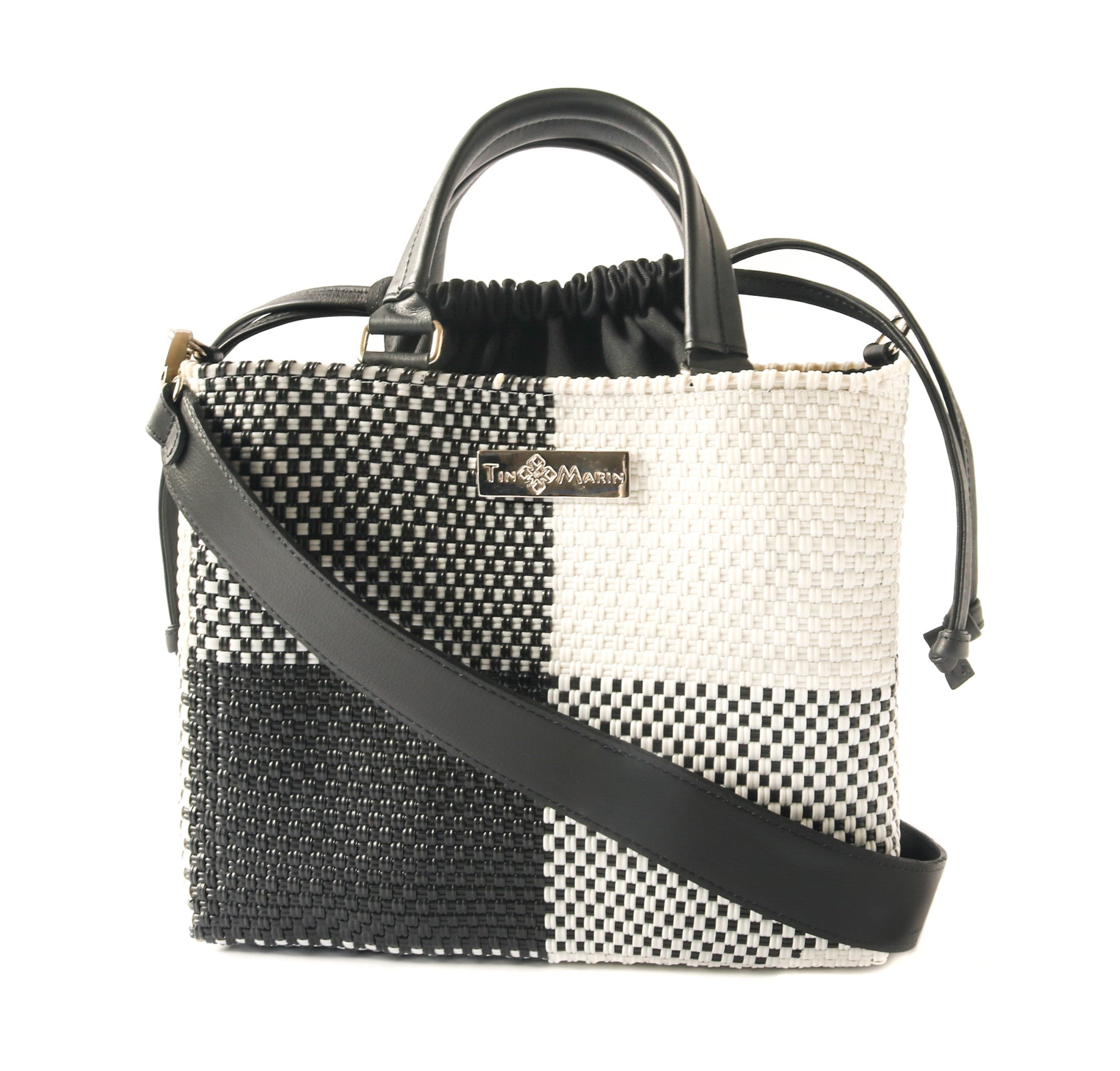 Bolso Bandolera con Cordón Lucy Medium Woven