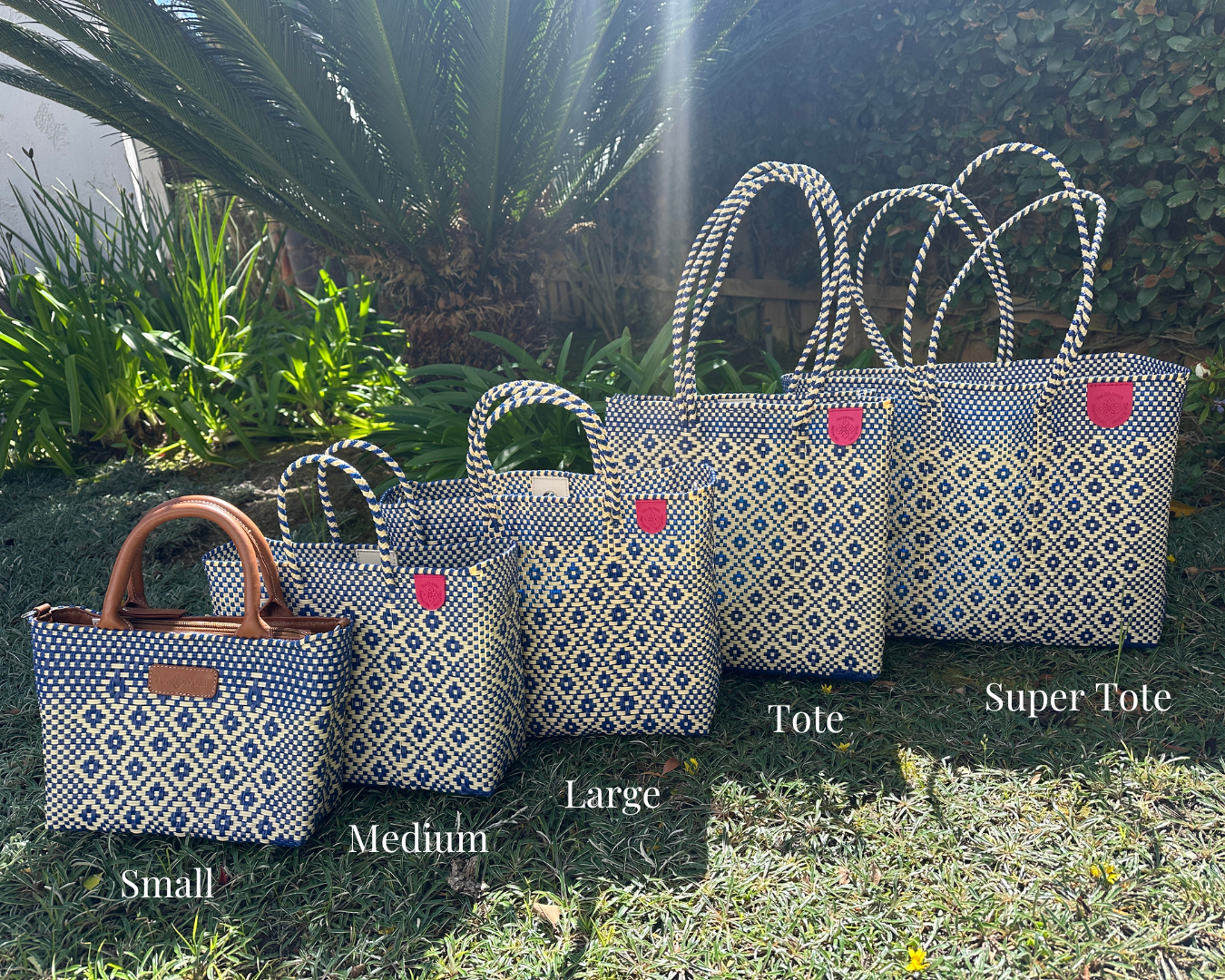 Bolso Grande Palmera de Rafia