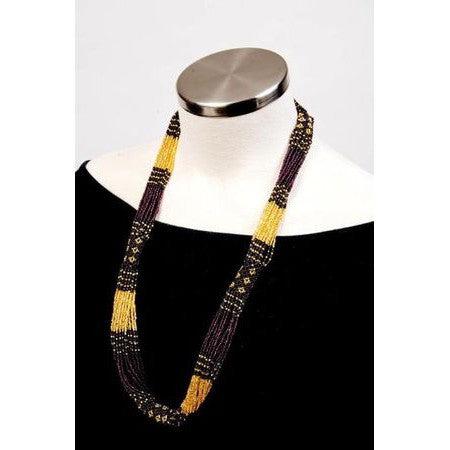 Zul Seed Bead Necklace - Guatemala