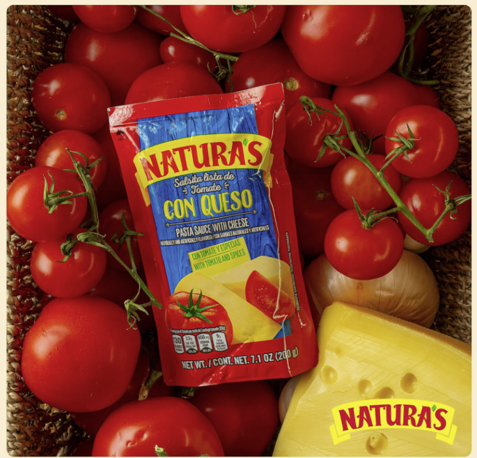 Natura's Cheese Pasta Sauce, 7.1oz. Easy-Open Pouch (Pack of 3)