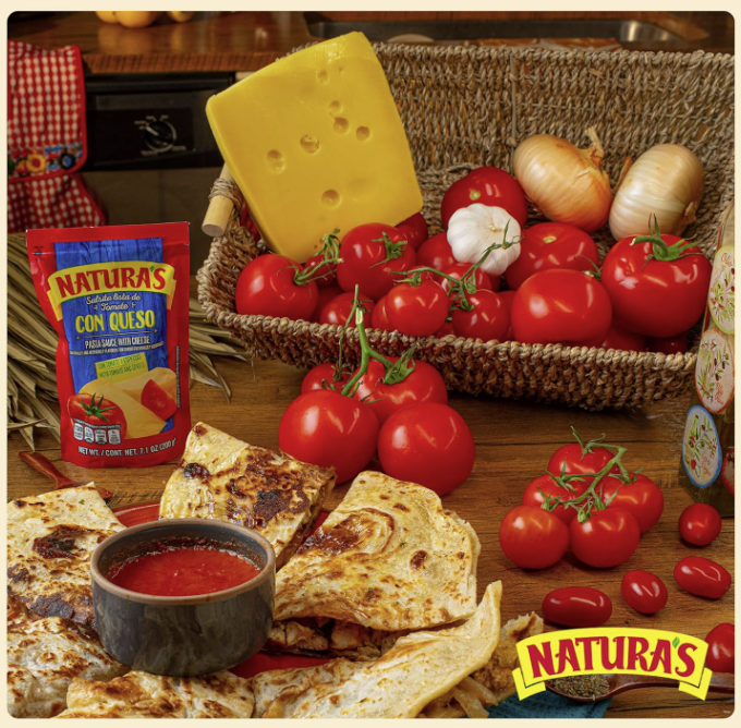Natura's Cheese Pasta Sauce, 7.1oz. Easy-Open Pouch (Pack of 3)