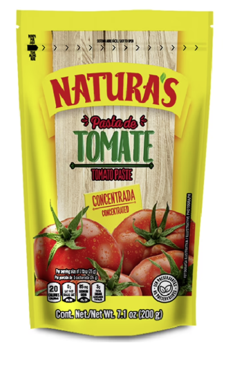 Natura's Natural Tomato Paste - 7.1oz. Easy-Open Pouch (1 Pack)