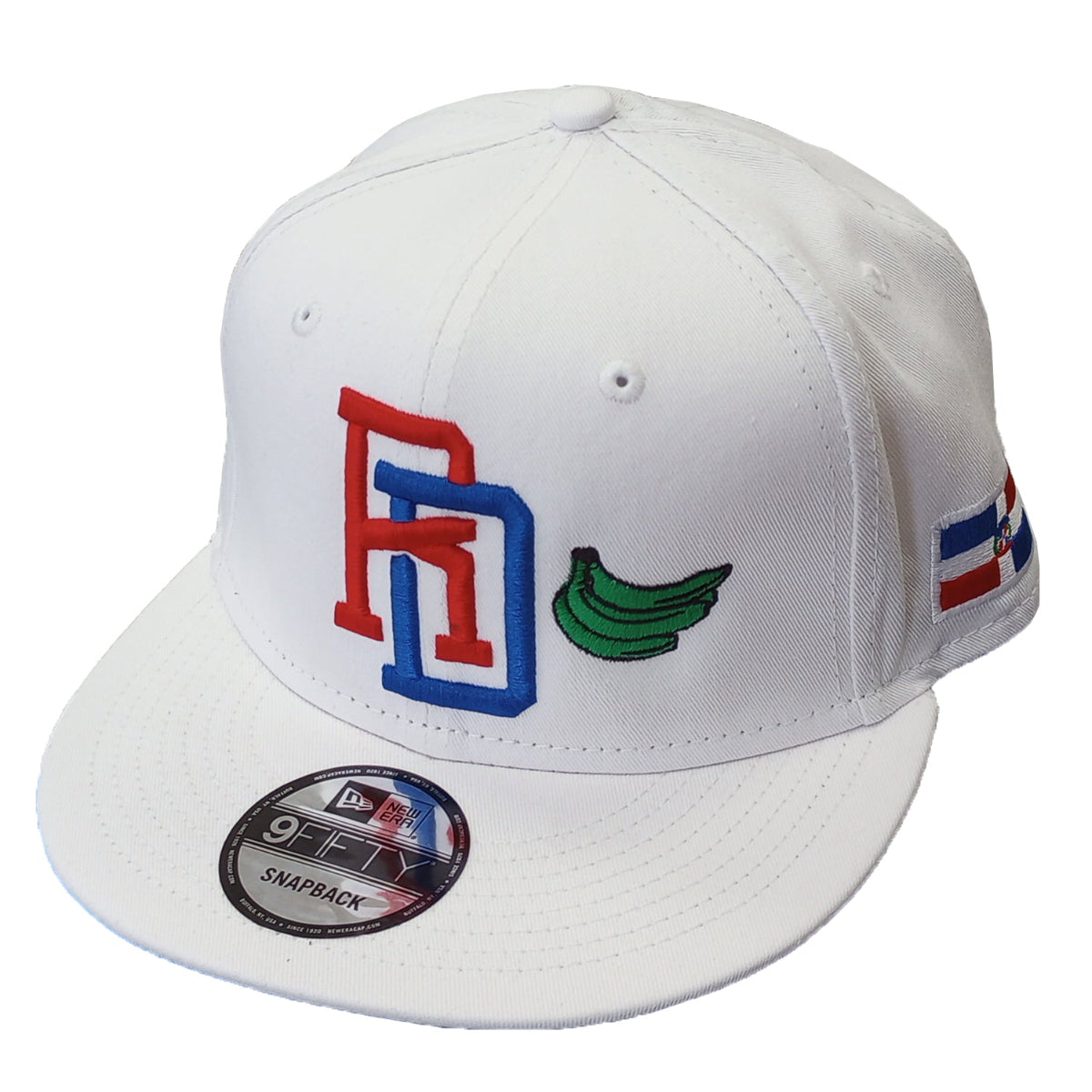Gorra SnapBack New Era Blanca - RD Platano Power