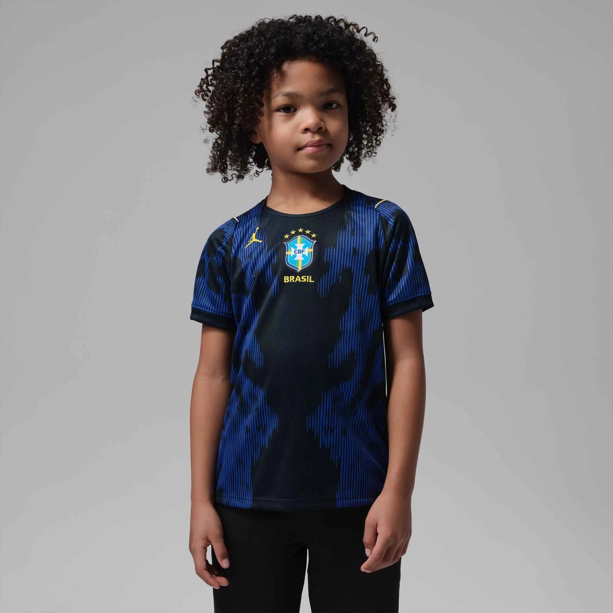 Nike 2026 Brazil Little Kids' Stadium Away Soccer Jersey