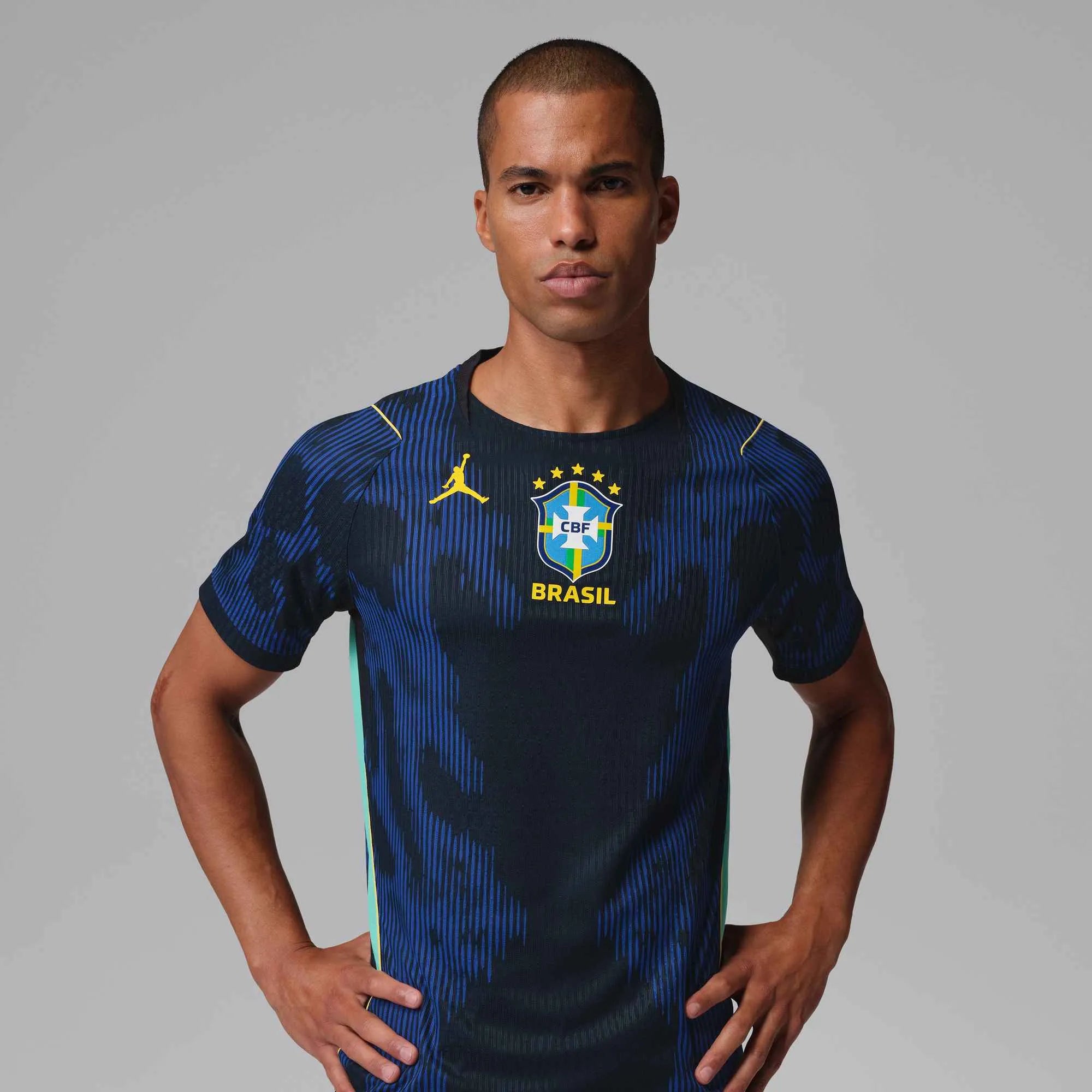 Nike 2026 Brazil Men's Authentic Away Soccer Jersey