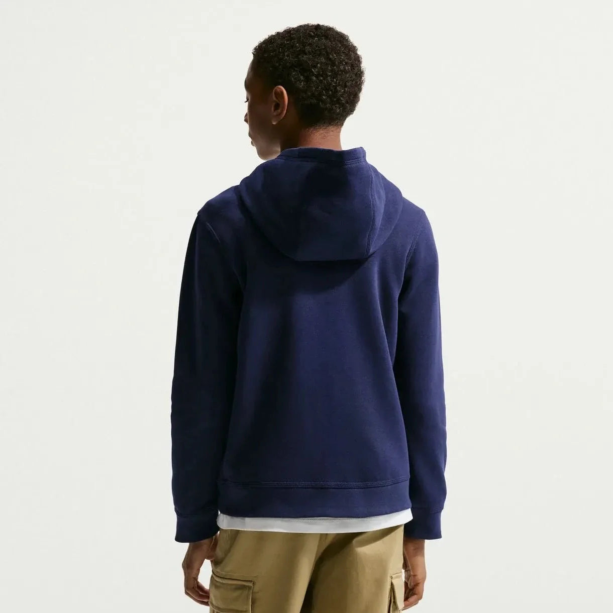 Nike 2026 France Youth Club Pullover Hoodie