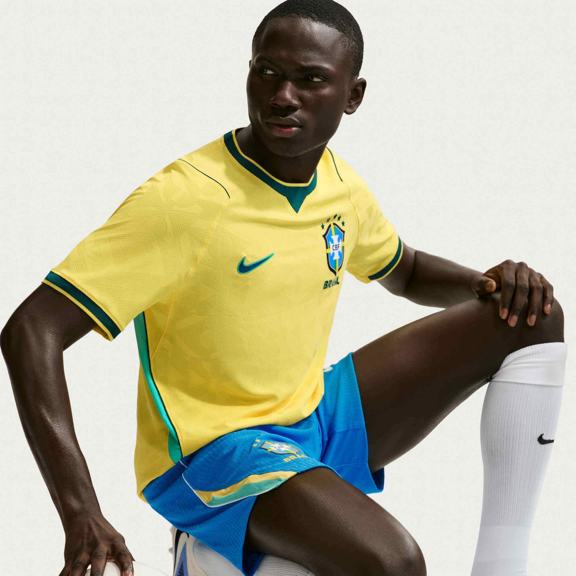 Nike 2026 Brazil Men's Authentic Home Soccer Jersey