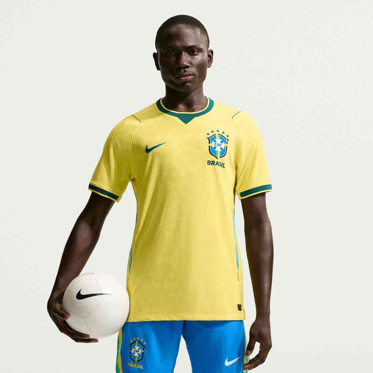 Nike 2026 Brazil Men's Authentic Home Soccer Jersey
