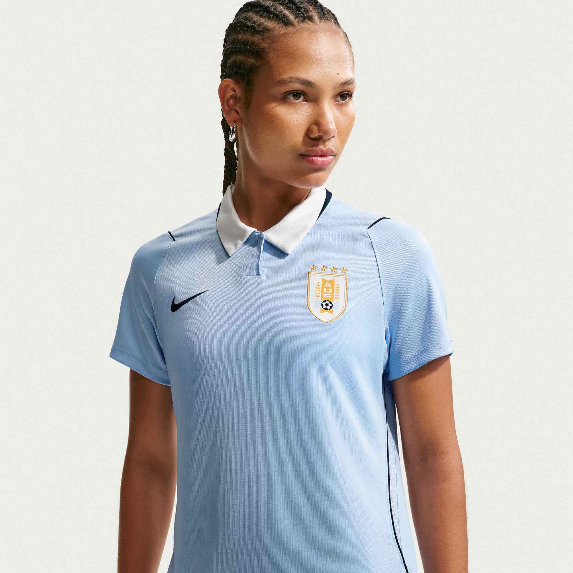 Nike 2026 Uruguay Women's Stadium Home Soccer Jersey