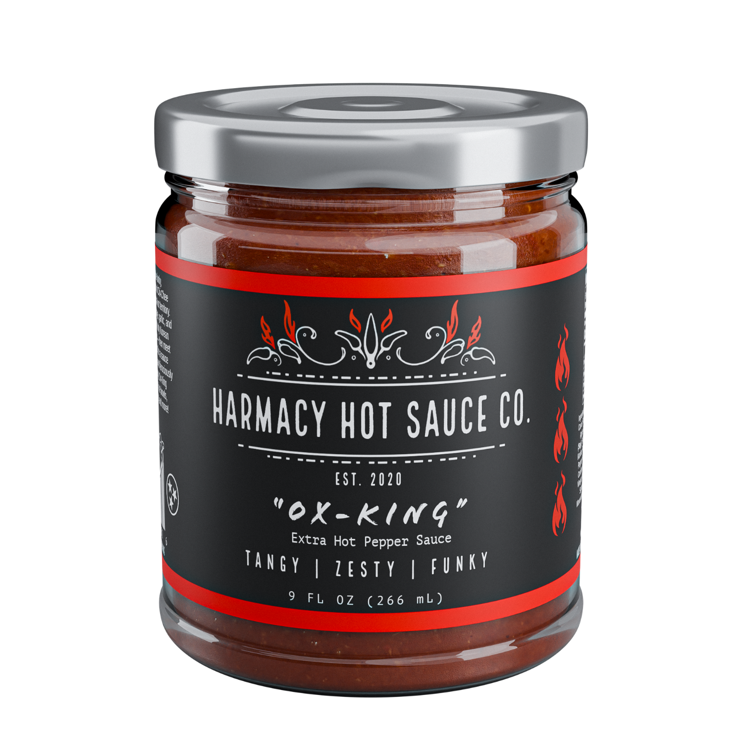 Ox-King - Extra Hot Kimchi Hot Sauce (9oz)