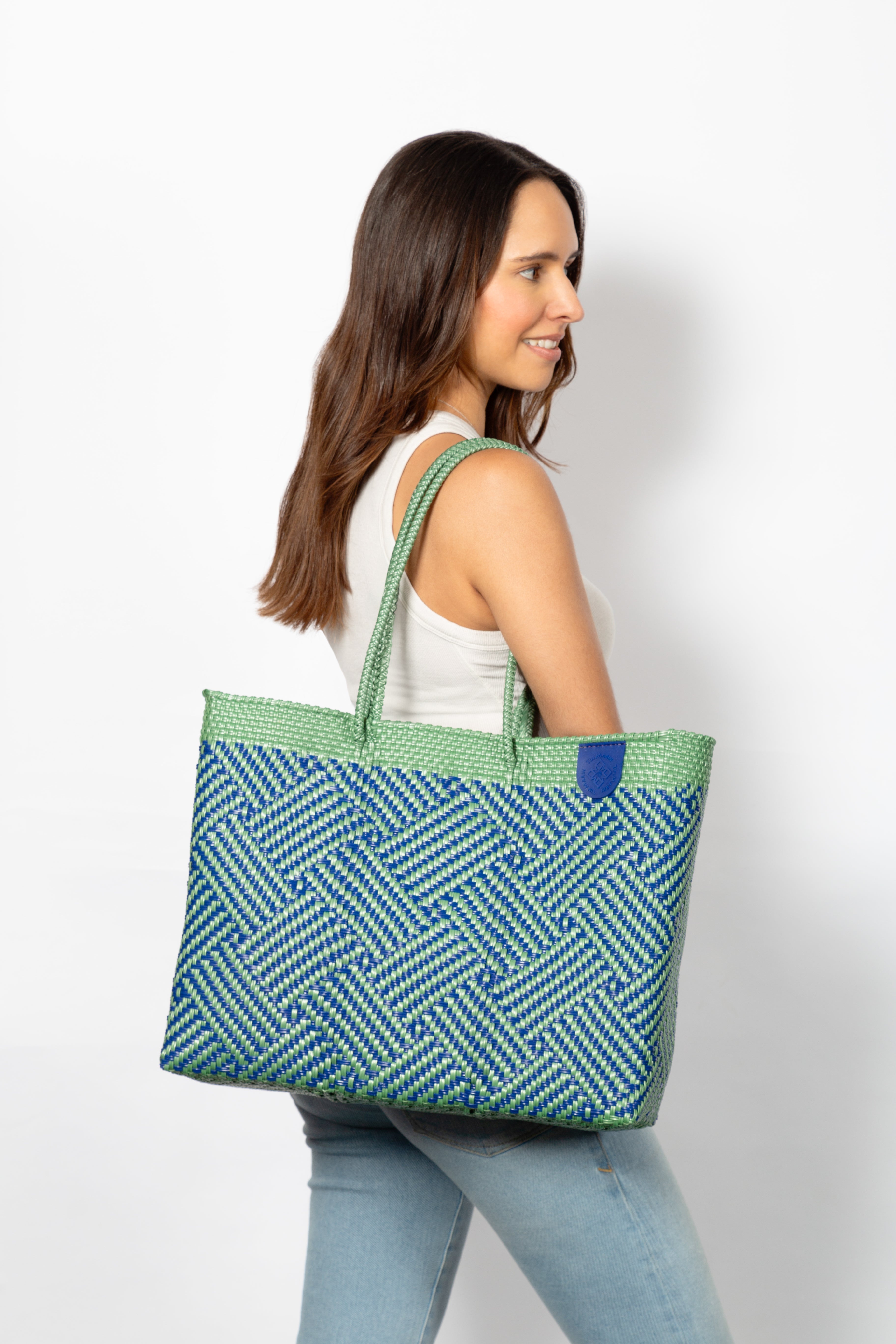 Bolso Grande Palmera de Rafia