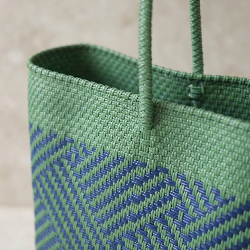 Bolso Grande Palmera de Rafia