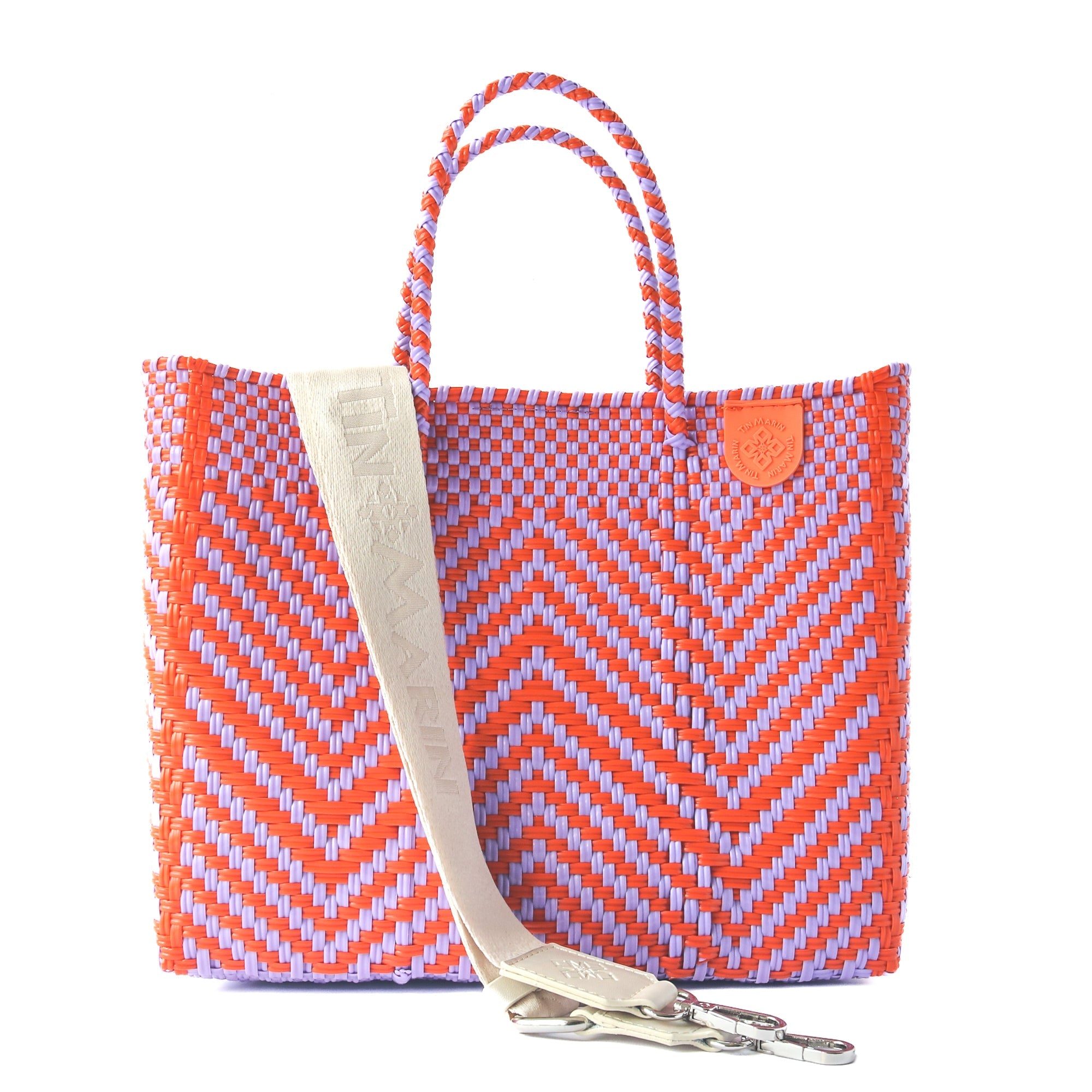 Bolso bandolera Positano Medium Woven Resort