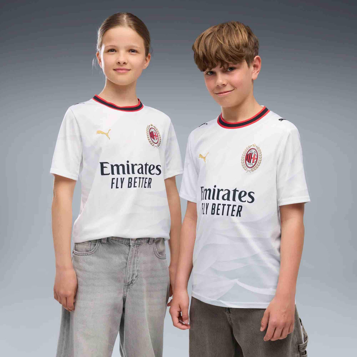 Puma 2026-27 AC Milan Youth Stadium Away Soccer Jersey