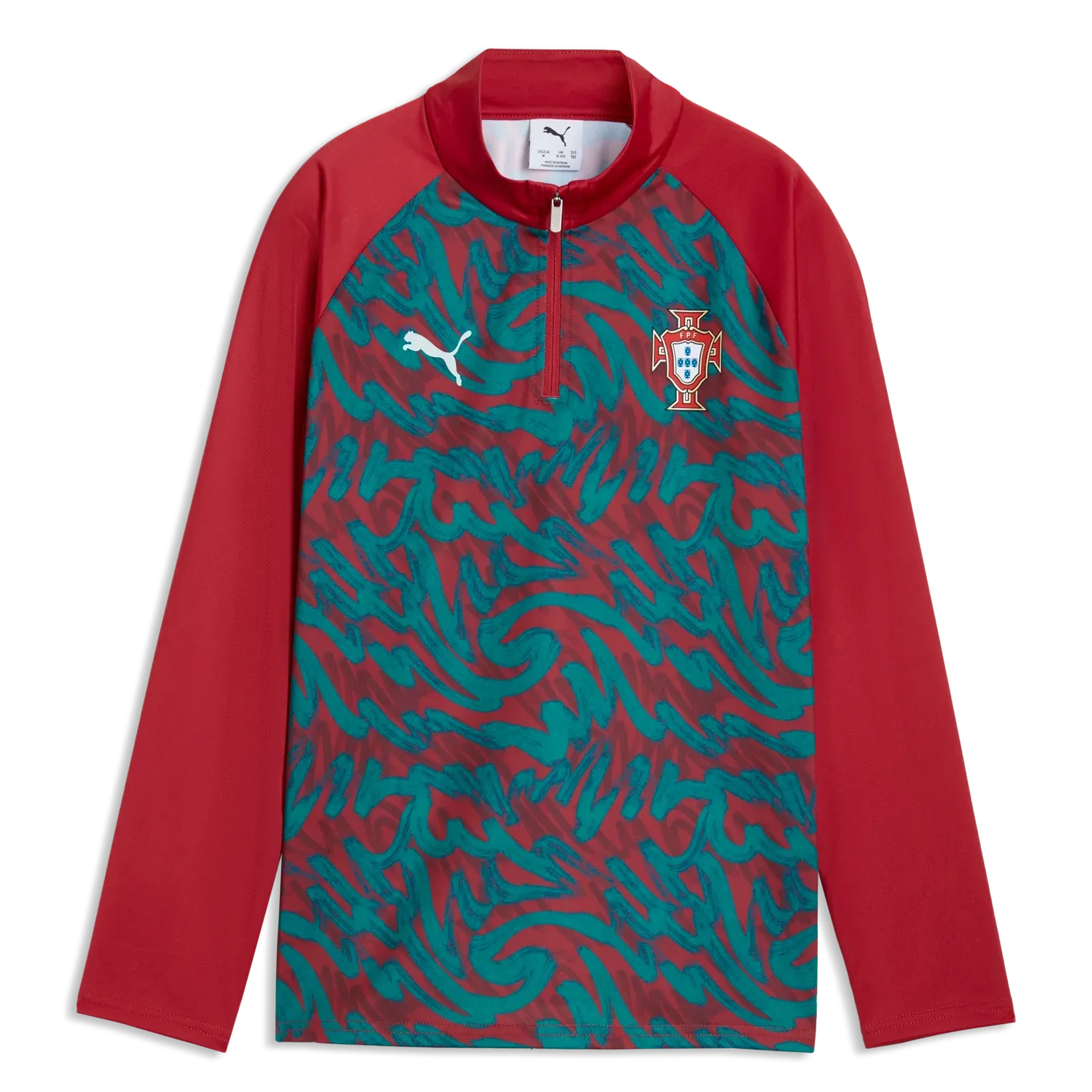 Puma 2026 Portugal Youth 1/4 Zip Pre-Match Top