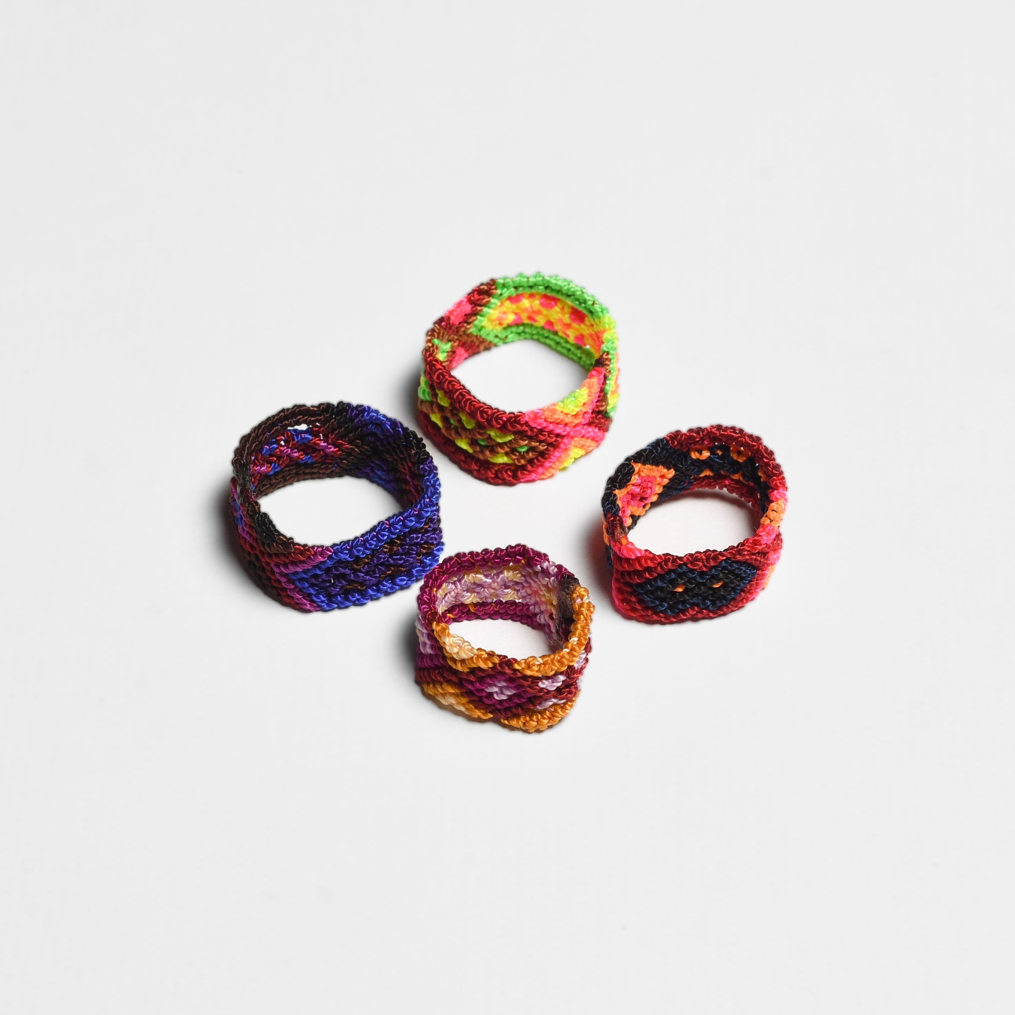 Friendship Macrame Woven Ring - Mexico