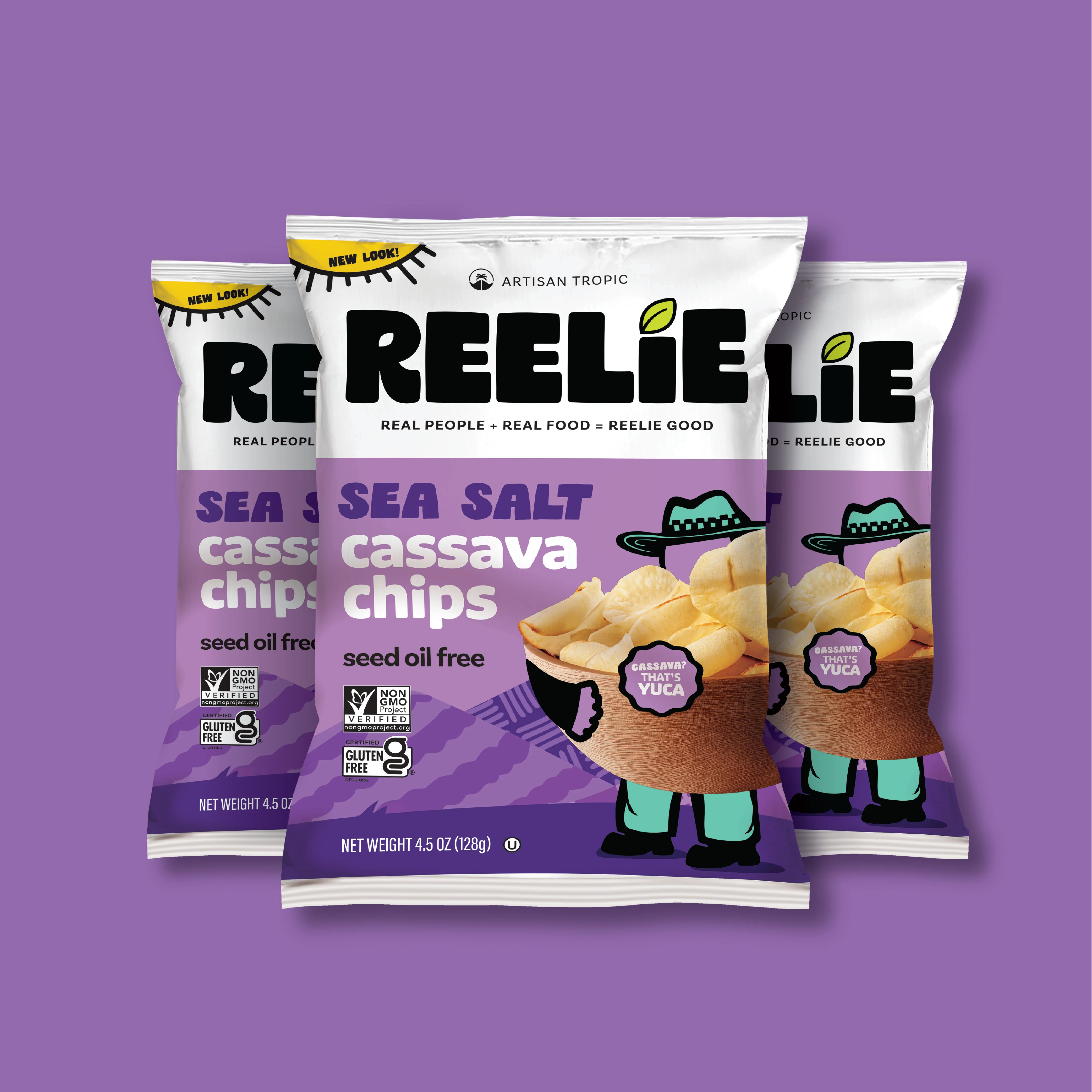 Sea Salt Cassava Chips