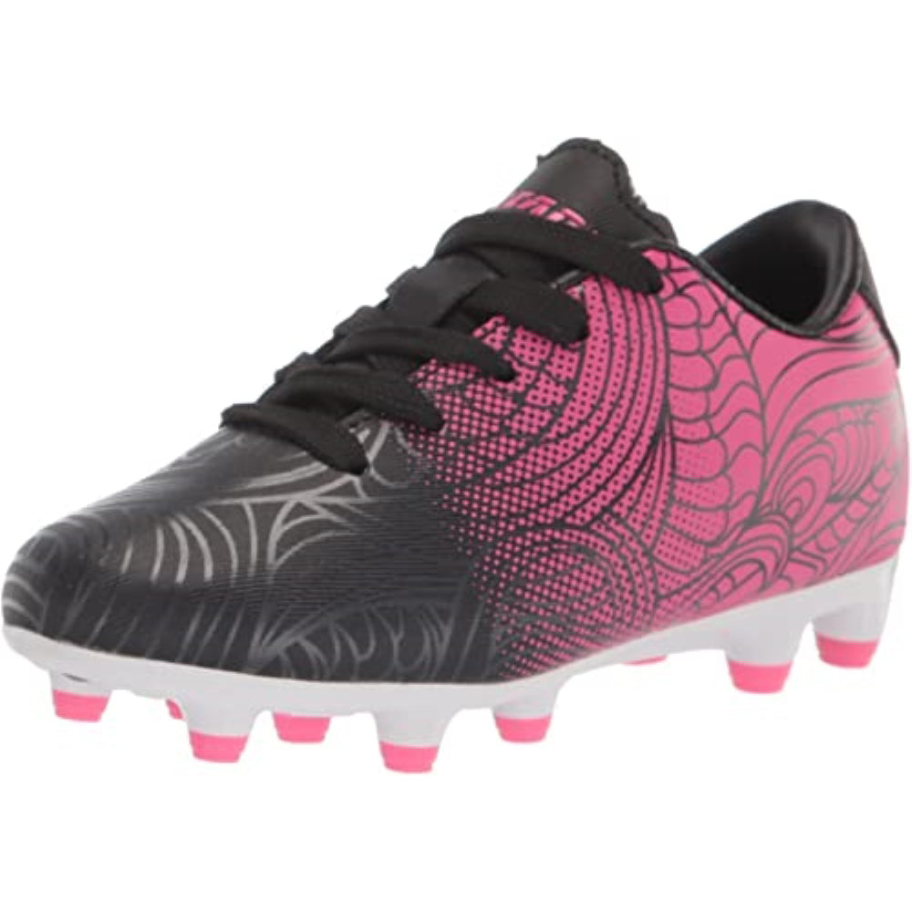 Cali Firm Ground Soccer Shoes -Black/Pink