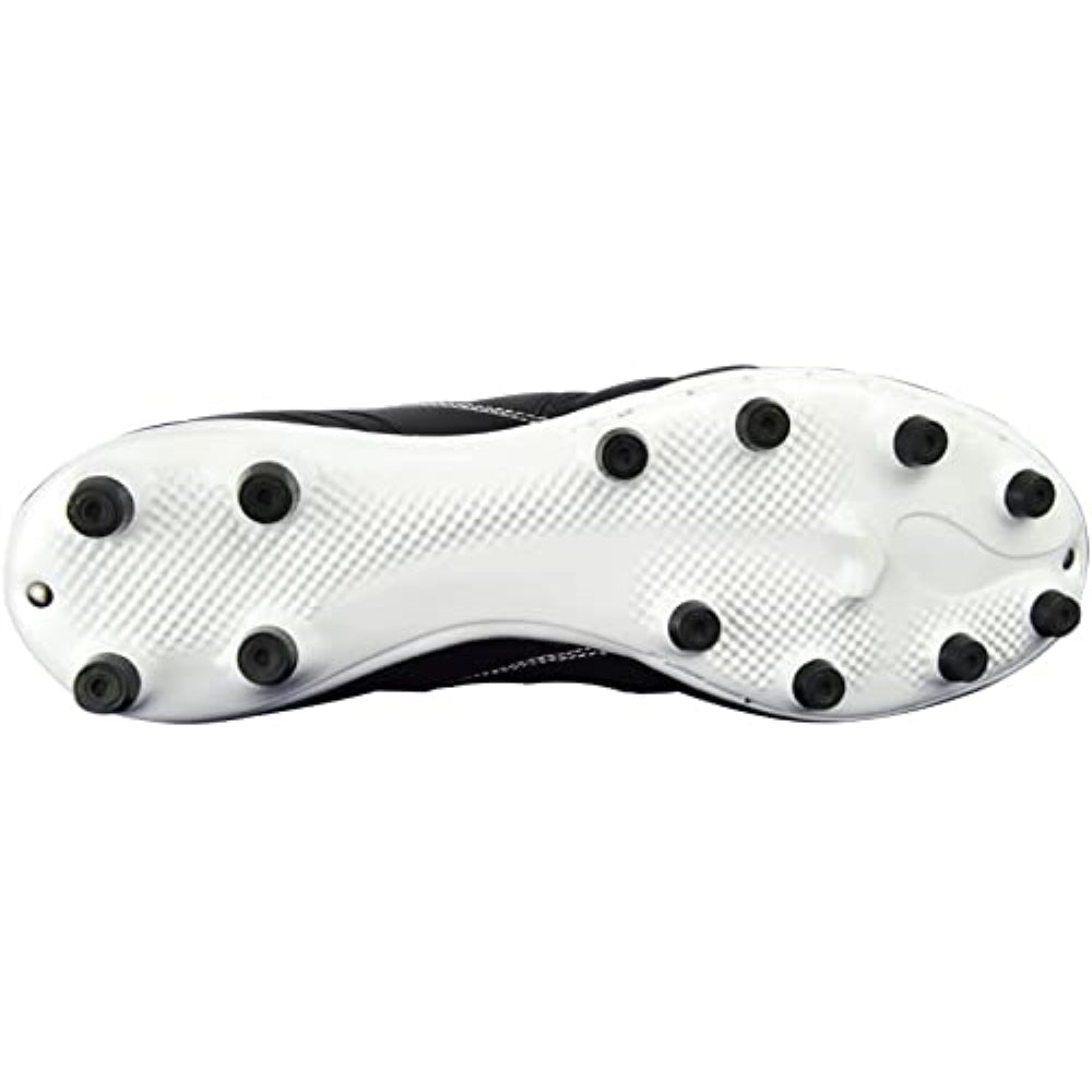 Classico Junior Firm Ground Soccer Shoes -Black/White