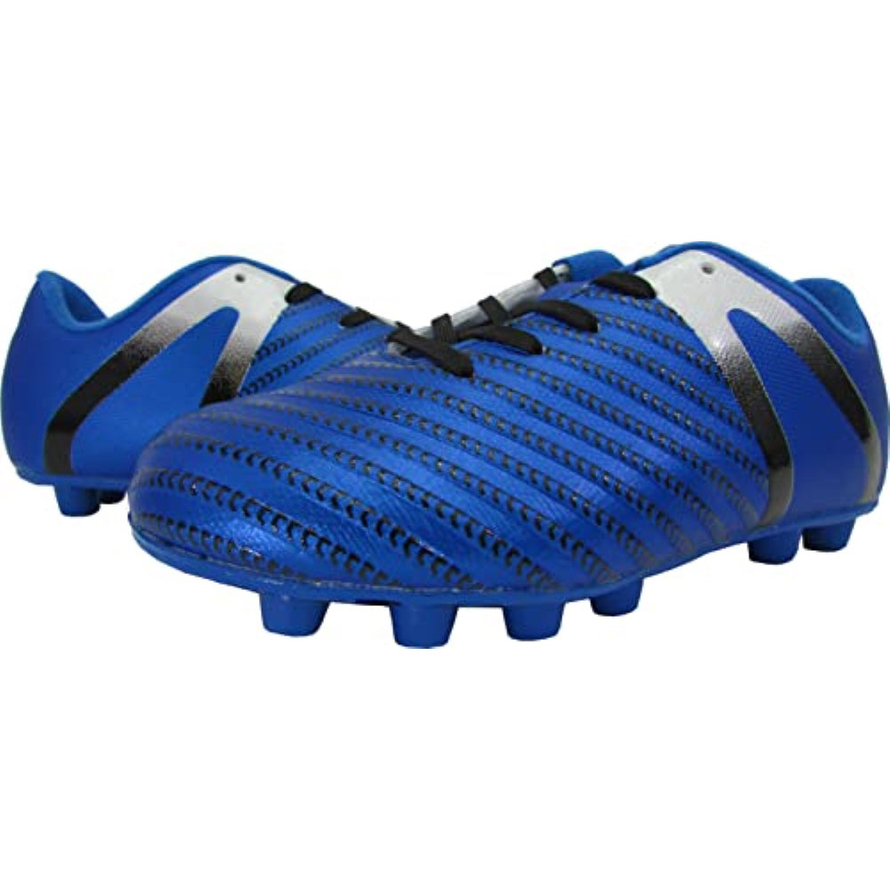 Impact Firm Ground Soccer Shoes -Blue/Silver