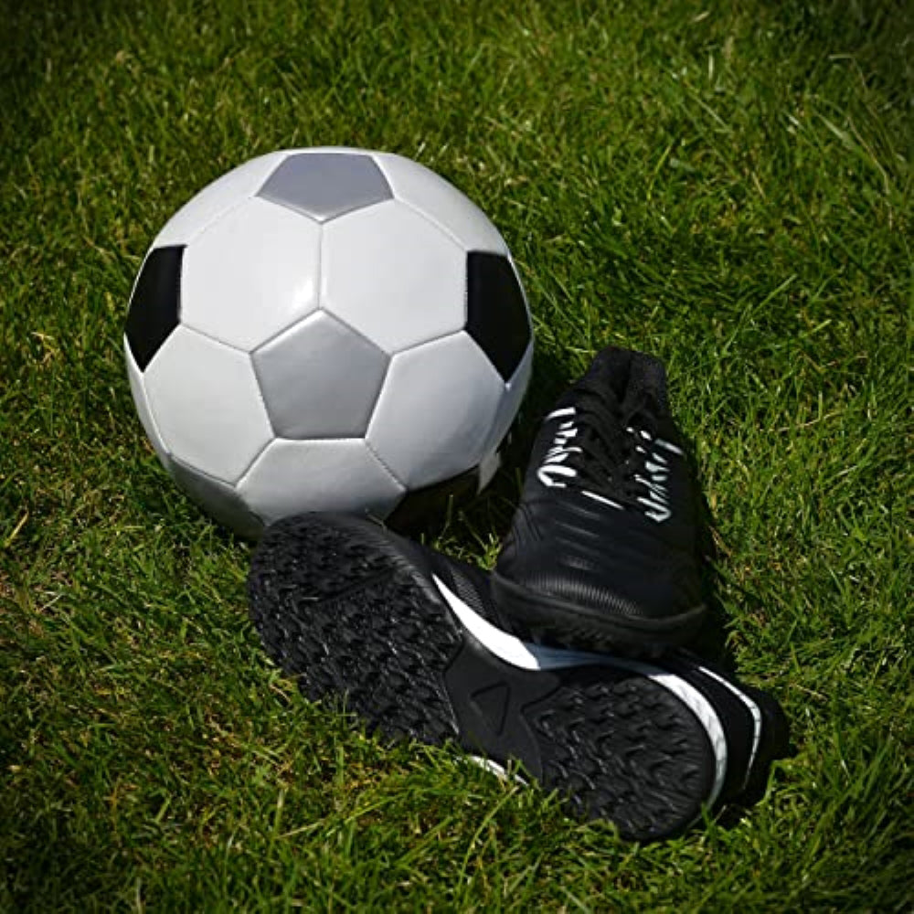 Valencia Turf Soccer Shoes - Black/White